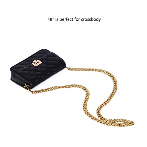 Medium Size Fabulous Metal Shoulder Crossbody Purse Strap Replacement Bag Chain Accessories