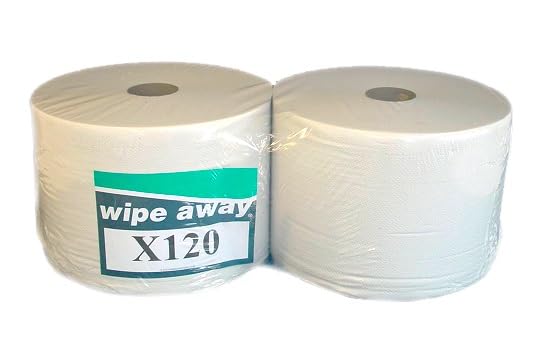 Rollo de papel de toalla Maxi Wipe Away X120