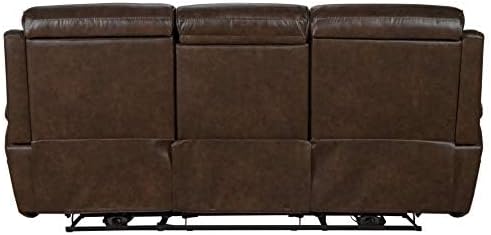 തിരികെ view of the BarcaLounger Sandover Power Reclining Sofa
