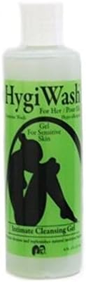 Hygi Wash Intimate Cleansing Gel 8 Oz Light Green Women's Intimate Hygiene