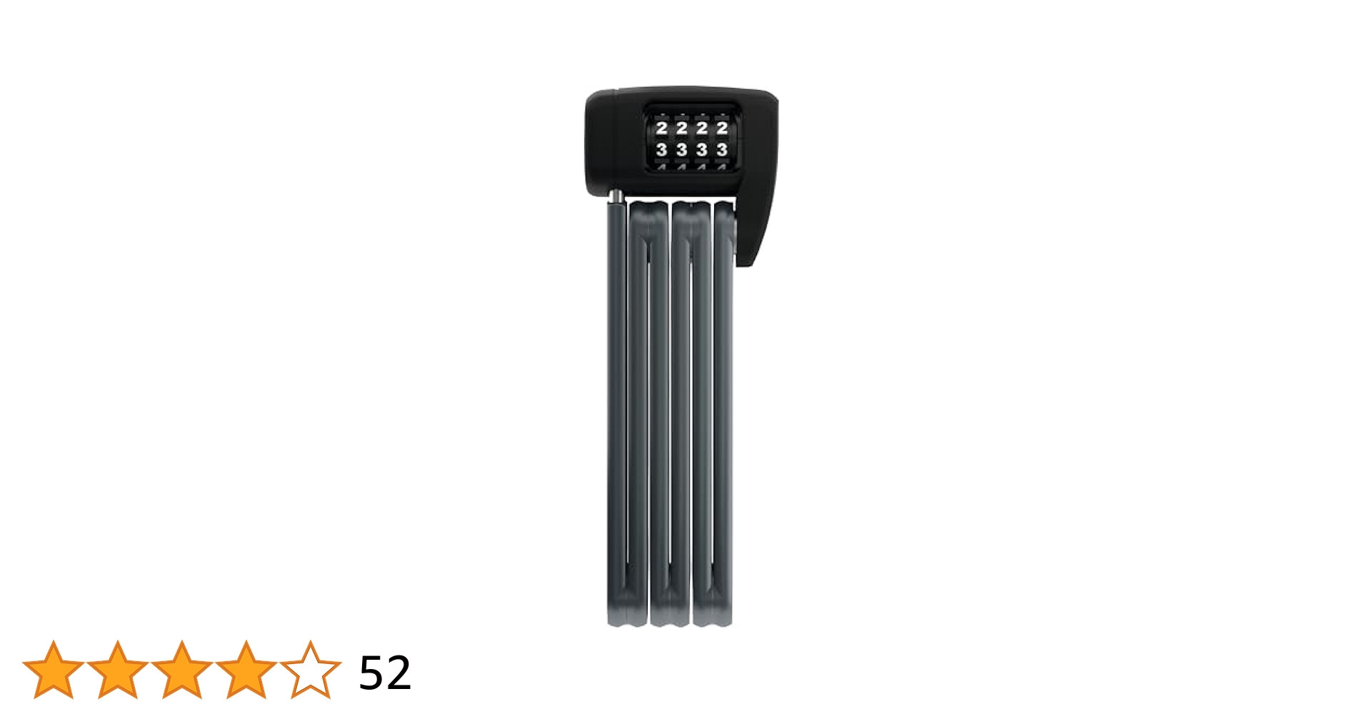 Amazon.com: ABUS Bordo Lite 6055C Folding Lock - with SR