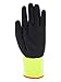 MAGID ANSI A5 High-Visibility Sandy Nitrile Coated Padded Palm Work Glove, 1 Pair, PPD520
