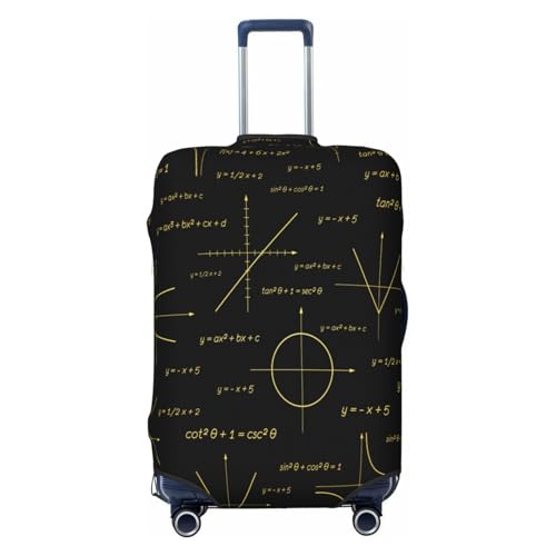 Math Mathematical Formula Teach Luggage Cover for Suitcase, Suitcase Cover Protector Fit 29-32 Inch Luggage Travel Accessories, XL