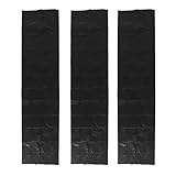 iplusmile Lot de 3 Feuilles Papier Calque Carbone Noir Grand Format 51,6 CM X 2 M Papier Transfert pour Dessin Noir Réutilisable pour Artistes et Travaux sur Bois et Toile