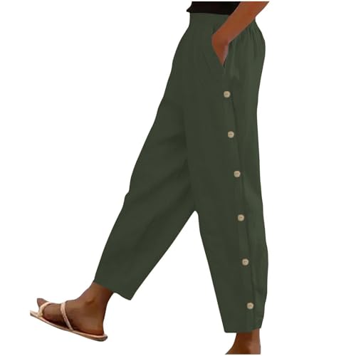 Pantalon d'été décontracté chic pour les vacances à la plage