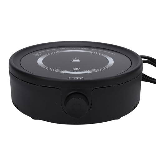 Image of Depisuta 800W Electric Hot Plate, Portable Stove Kitchen Cooktop, Electric Heater Single Burner for Milk Water Coffee Heating, Compact Cooking Stove and Easy to Clean (US Plug)
