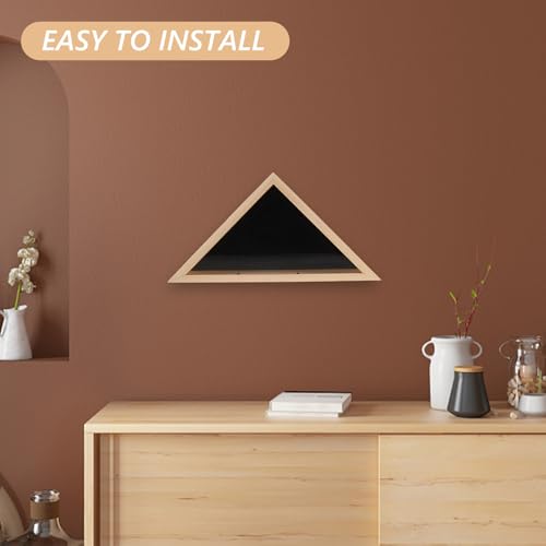 Vitrine en bois Toyvian de qualité supérieure pour drapeau commémoratif - 7