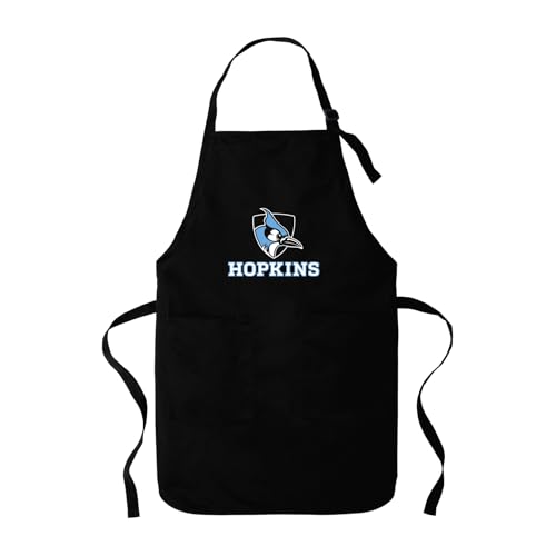 Sport Your Gear Johns Hopkins Blue Jays Full Length Tailgating and Kitchen Grilling Apron with Pockets