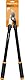 Fiskars Bypass-Astschere für frisches Holz, Antihaftbeschichtet, Gehärteter Präzisionsstahl, Länge: 81 cm, Schwarz, L11, 1027541