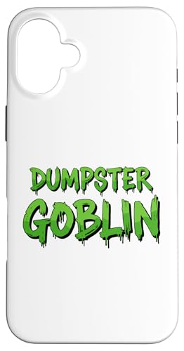 Dumpster Goblin ʔݎW j pߋ X}zP[X iPhone 16 Plus p