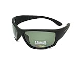 Polaroid Hombre PLD 7005/S RC YYV 63 Gafas de sol, Negro (Black Rubber/Green Pz)