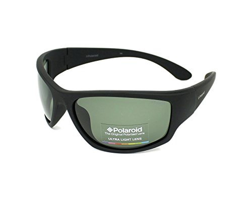 POLAROID SPORT Brille PLD 7005/S Größe 63-17 mm Rubber Schwarz polarisiert