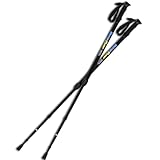 BungyPump Number One – Nordic Walking Stöcke mit 4 kg Widerstand & 20 cm Federweg (105–145 cm), für Training & Reha, schwarz, inkl. Zubehör