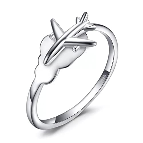 Bague en argent 925 ajustable et empilable pour femme