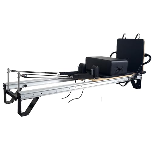 Pilates Reformer Machine Aluminium alloy, Pilates Studio Machine, Home or Studio Pilates Navigator Aluminium Track