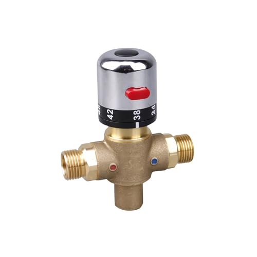 Valve de commande unidirectionnelle laiton pour réguler l'eau chaude
