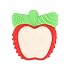 Infantino Lil' Nibbles Vibrating Apple Baby Teether, Sensory Exploration and Teething Relief with Soothing Vibrations and Textures