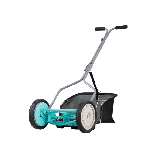 American Lawn Mower Company 1304-14GC 14-Inch 5-Blade Push Reel Lawn Mower with Grass Catcher, Mint by American Lawn Mower Company - Used condition - US$97.37