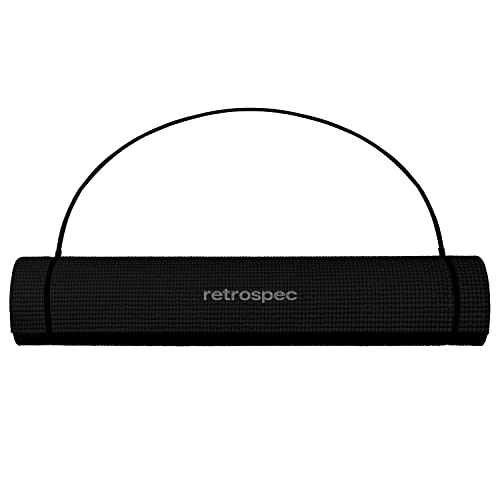 Retrospec Pismo Yoga Mat For Men & Women - 72” X 24” X 5Mm - Extra Long Non Slip Exercise Mat For Yoga, Pilates, Stretching, Floor & Home Workouts - Lunar #TOP2