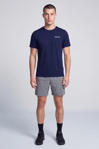 Image of Reebok Men's 100% Cotton Casual T-Shirt - Pure Cotton Soft Breathable Regular Fit Half Sleeve Tee for Men | Round Neck Tshirt for Men Cotton Tshirt