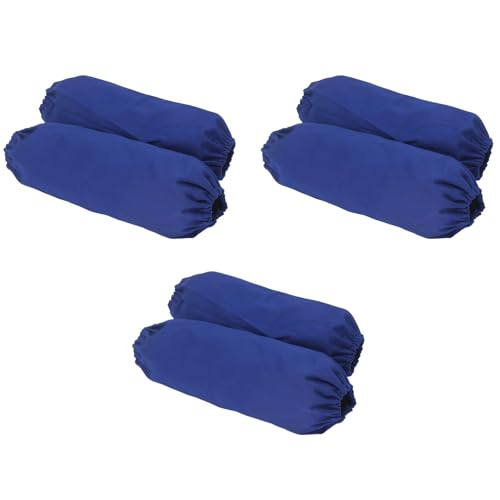 Mangas de brazo de soldadura ignífugas con puños elásticos