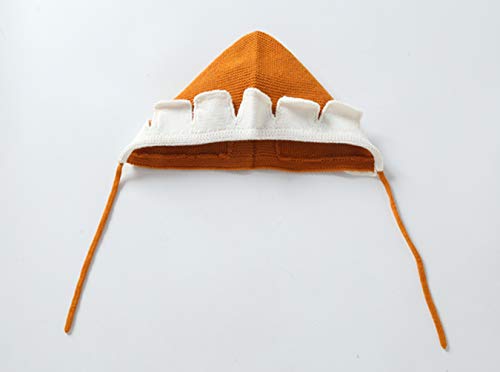 LLmoway Baby Toddler Girl Beanie Winter Knit Hat Soft Cute Cotton Hat with Strap2