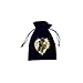 Produktbild Find Something Different Unisex-Kinder Archangel Raphael Tarot Navy Velvet 180x130mm Münzbörsen, Mehrfarbig (Multicolour), One Size