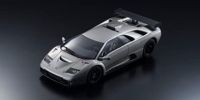 Amazon.co.jp: 1/18 ランボルギーニ ディアブロ GTR シルバー 完成品