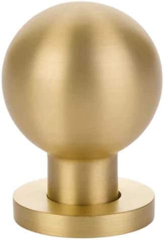 Emtek 86152 Globe Knob Available in 7 finishes (Satin Brass (US4))