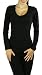 ToBeInStyle Women's Long Sleeve V-Neck T-Shirt -