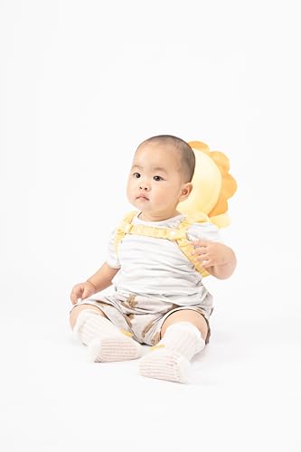 Image of SOZOON Baby Head Protection Backpack, Safety Pillow, Infant Protective Pad, Adjustable Carrier for Walking and Crawling Babies, Gift for Baby Boys and Girls, Yellow
