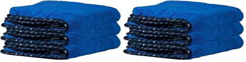 Image of Chemical Guys Professional Grade Premium Microfiber Towels for Cars,Blue,16 inch x 16 inch,Ultra-Soft and Scratch-Free Car Detailing Cloths for Trucks,Motorcycles,and More,(Pack of 6)