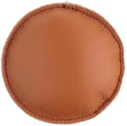 The Quilted Bear Leather Pattern Weights 6 x 40mm - Genuine Leather Fabric Weights for Sewing Fabric, Cutting Fabric & Sewing Pattern Paper, Handcrafted Paperweights with Storage Box (Tan) - View 4