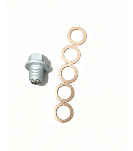 Bouchon de vidange d'huile magnétique M14x1.5 en acier inoxydable pour voiture et moto