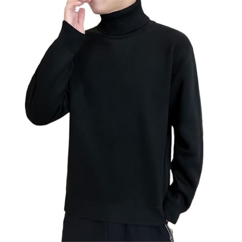 Sweater Men's Half Turtleneck Warm Bottoming Loose Turtleneck top Sweater