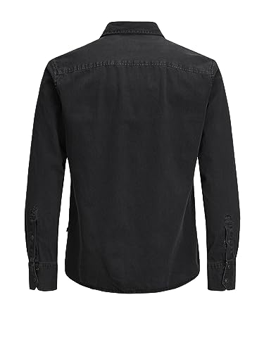 Upim, Camicia In Jeans Uomo, Unisex, Nero, Taglia: M - 9
