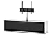 Produktbild Sonorous STD 161I-WHT-BLK-BW Studio TV-Lowboard für 177,8 cm (70 Zoll) Fernseher weiß/schwarz