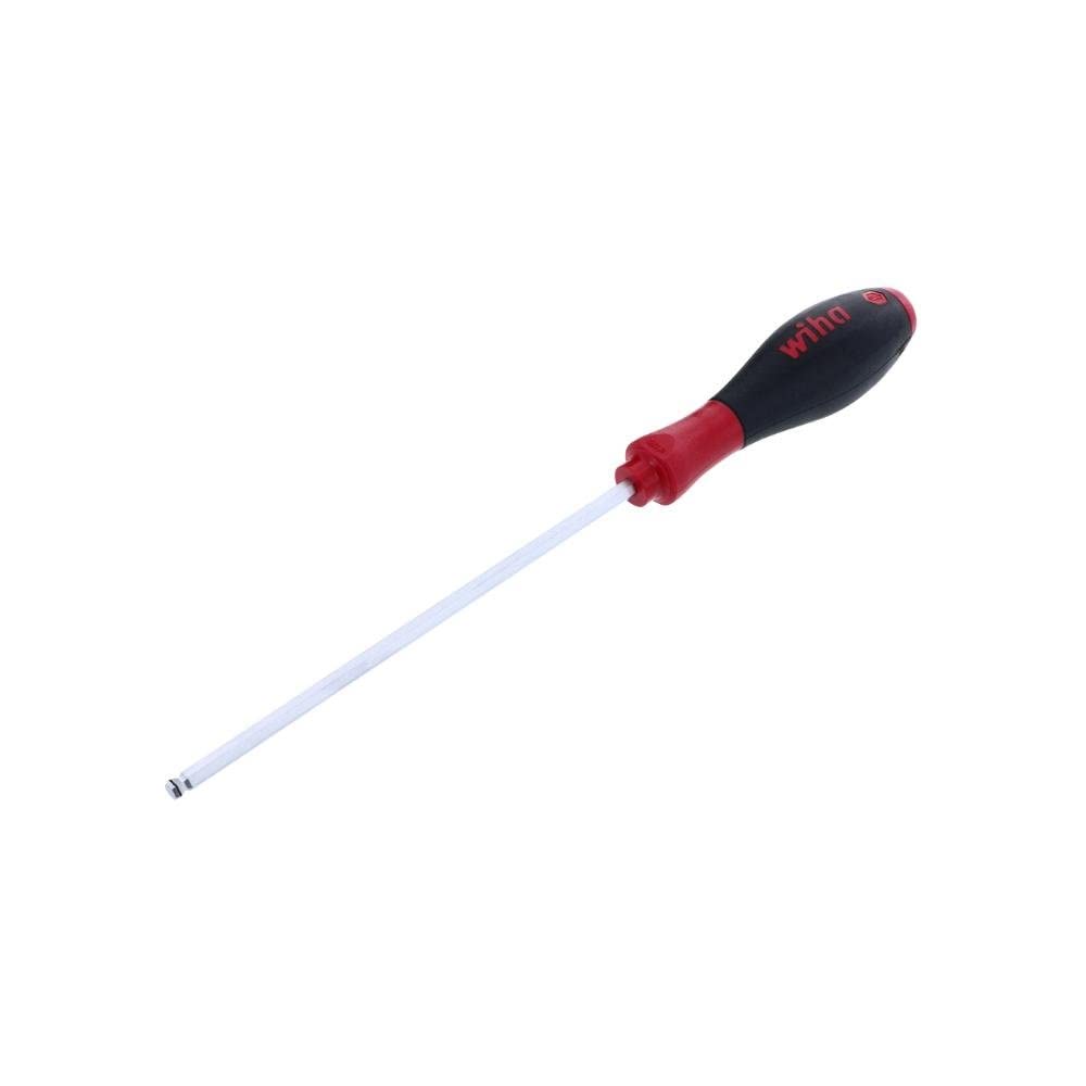 Wiha Multi 36734 Magicring Ball End Hex Driver With Softfinish Handle, Inch, 3/16 X 150Mm By