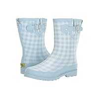 Western Chief Women's Waterproof Mid Rain Boot, Cornflower, 6 UK