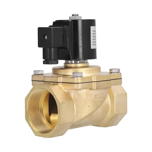 Électrovanne eau et gaz 220V électrovanne normalement fermée membrane 2W41-50GBN - 2