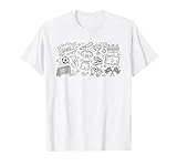Fútbol Fútbol Game Day Doodle Player Fan Camiseta