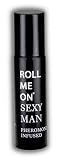 Lulu Candles Roll Me On, Sexy Man - Smells like Men's Cologne, Pheromone Infused, Eau de Parfum, Tra