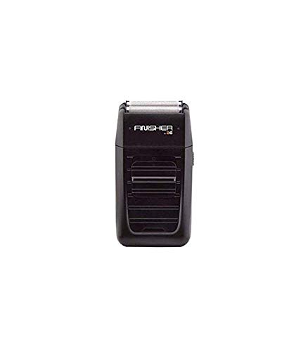 Bizzico Afeitadora Finisher, Ideal para Degradados, Cuello, Nuca, Perfilado o Retoque de Barbas y Patillas, Batería de Ión Litio y Carga USB, Incluye Funda de Viaje, Negro