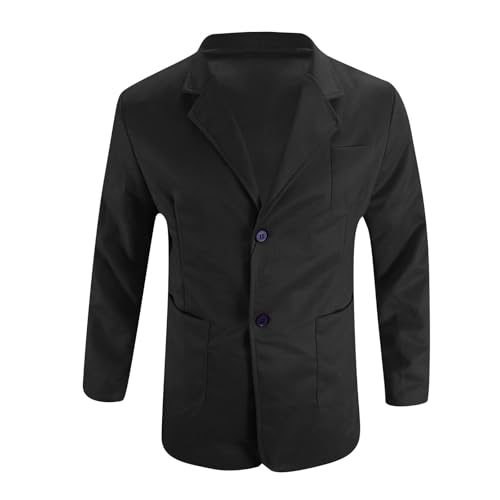 Blazers for Men Vintage Two Button Notched Lapel Sports Coat with Pocket Slim Suit Jackets for Wedding Dinner Party3
