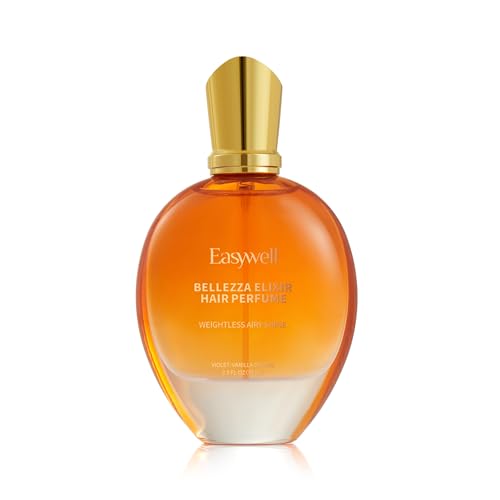 EASYWELL Leave In Conditioner Spray, Hair Perfume for Women, Hair Spray Women with Vitamin B5, Violet Vanilla Orchid, 2.5 Fl Oz