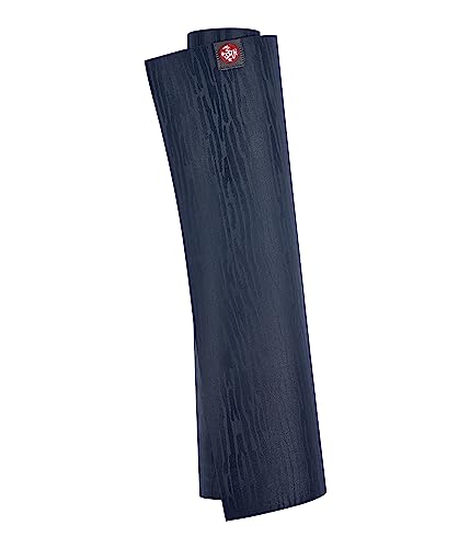 Manduka Eko Lite Yoga Mat - For Women And Men, Lightweight, Durable, Non Slip Grip, 4Mm Thick, 71 Inch, Midnight Blue #TOP2