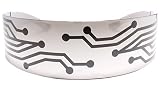 STEALTH Bionic Cyborg Cosplay Party Rave Costume Futuristic Chrome Mirrored Sun Glasses