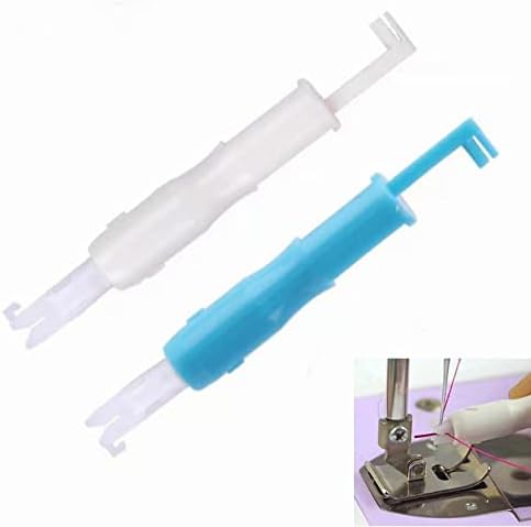 2 Pieces Sewing Needle Inserter Automatic Needle Threader Needle ...