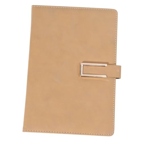 Carnet de notes cuir imitation bois idéal pour réunions et bureau - 4