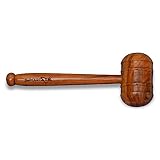 SPORTAXIS Premium Cricket Bat Mallet - Standard Wooden Bat Knocking Mallet (Premium)